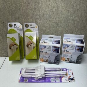 Child Safety Safeguarding Childproofing Set, Baby‎ Locks Door Knob Toilet Locks